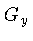 $ G_y$